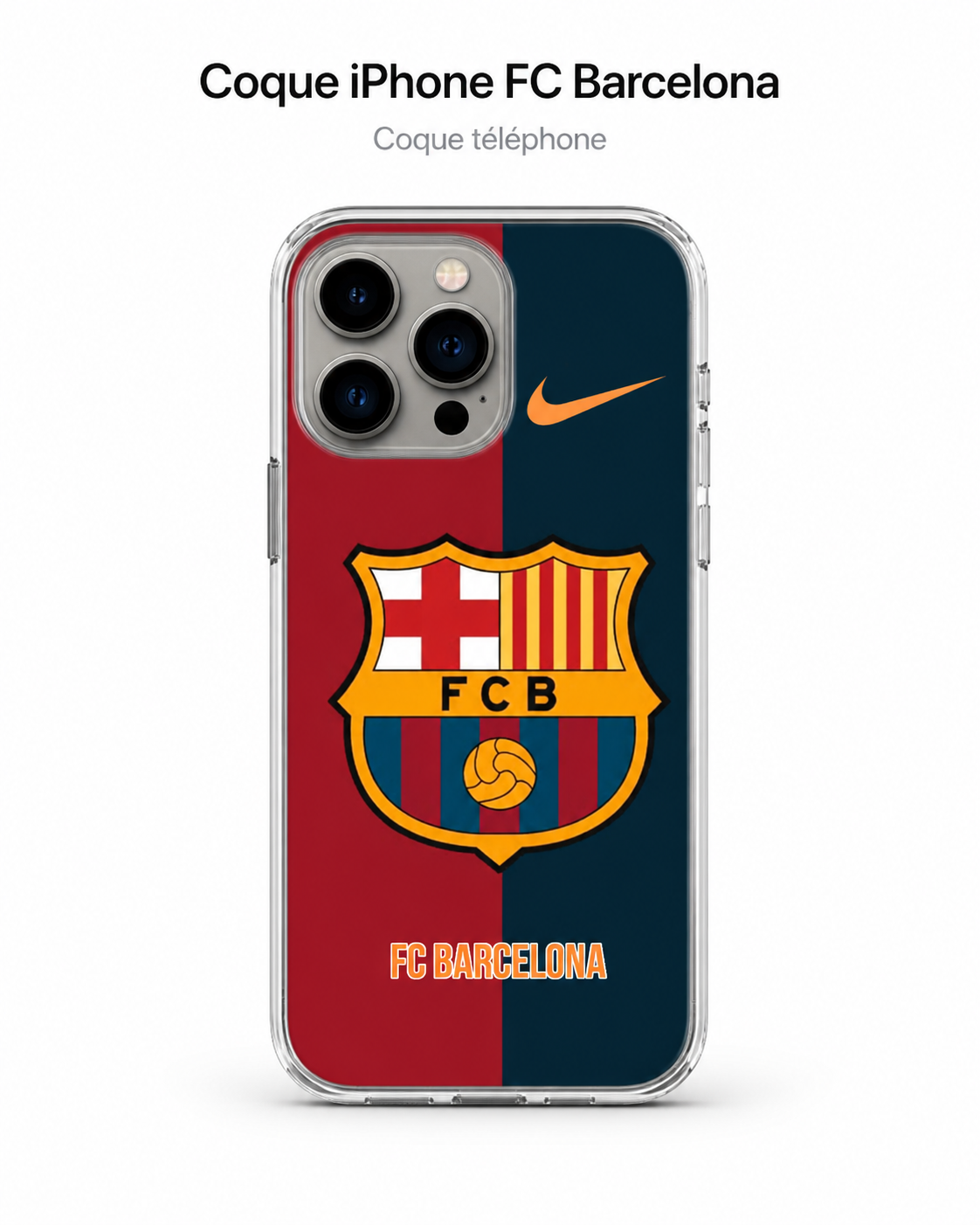 Coque iPhone FC Barcelona